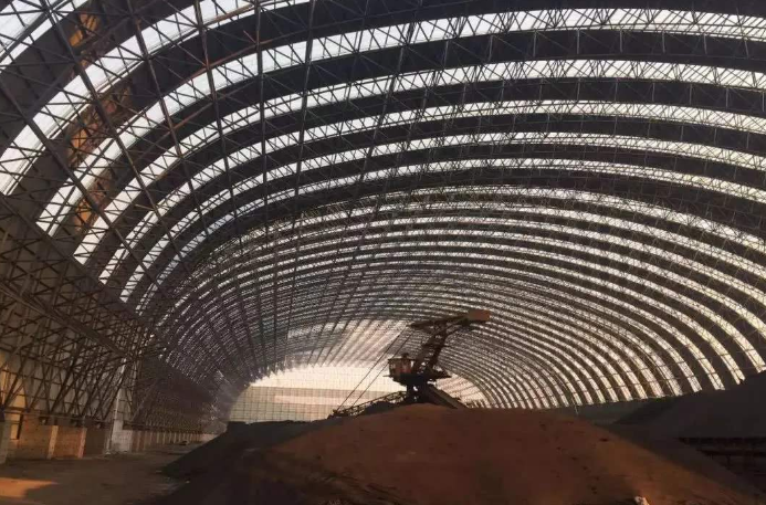 新乐概述原料场封闭技术的特点和类型